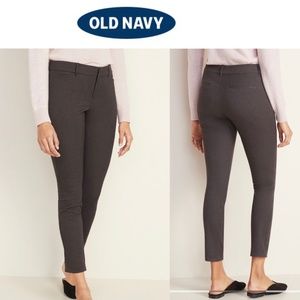 Old Navy Skinny Ankle Dress Pants Charcoal Grey